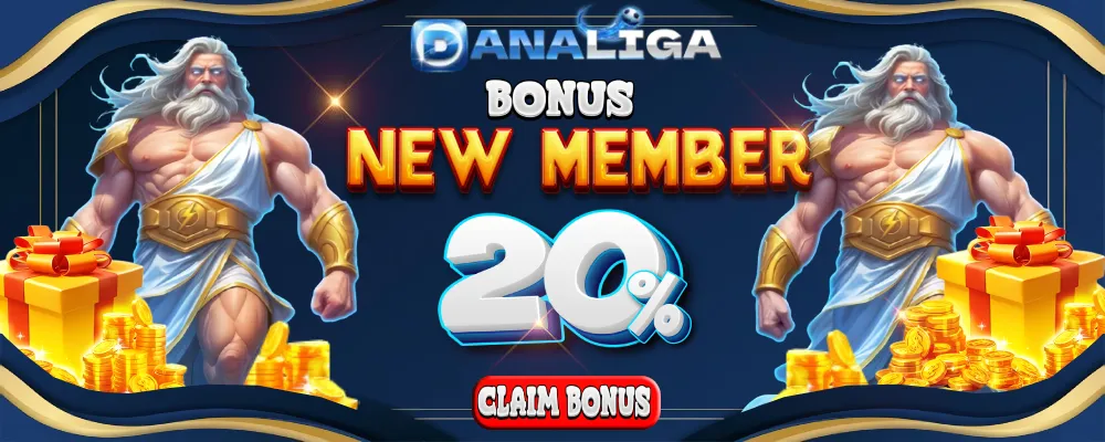 Bonus New Member 20%